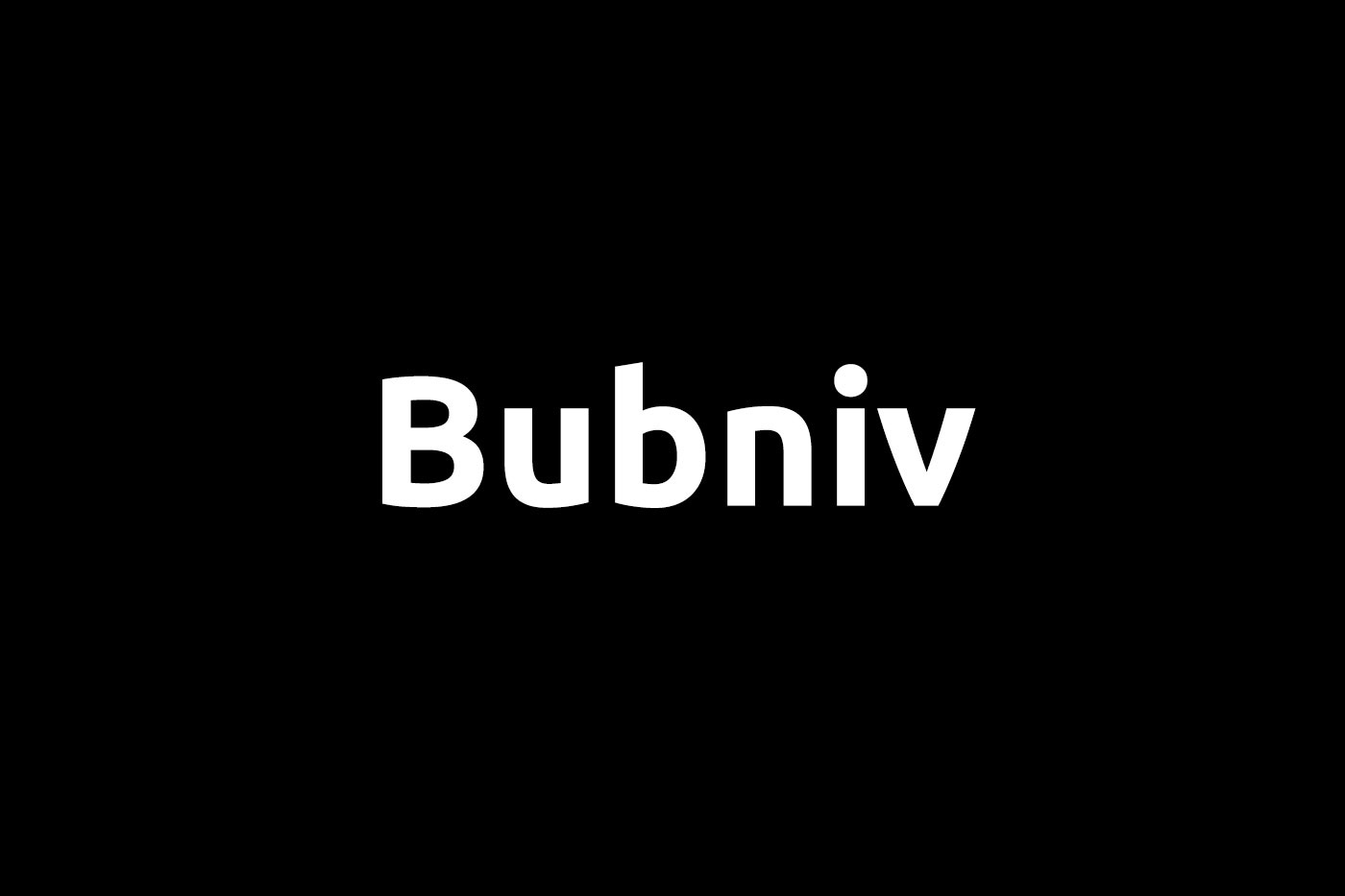 Bubniv