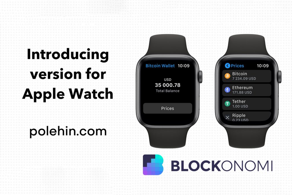 Polehin.com: The First Cryptowallet Available on Apple Watch