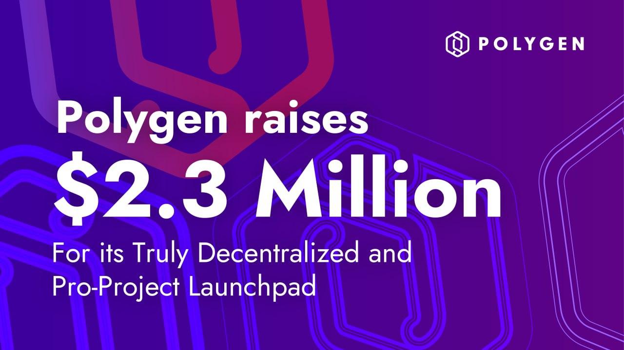 Polypygen Polygen Raises $2.3 Million For its Truly Decentralized and Pro-Project ...