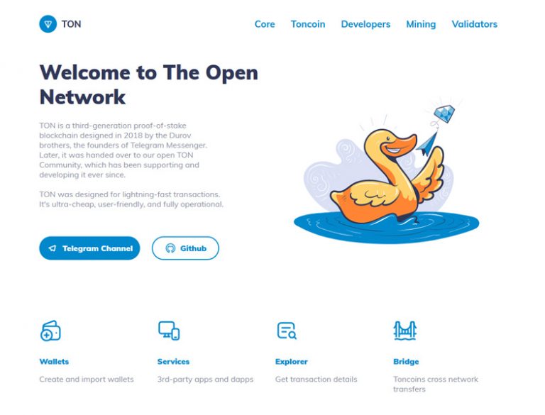 TON: The Open Network Blockchain from Telegram