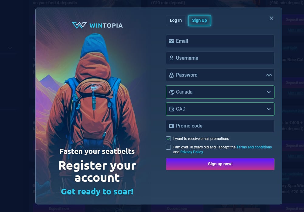 How to Sign Up