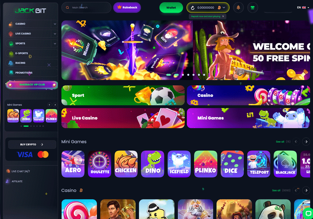 Jackbit has some amazing bonuses for new players