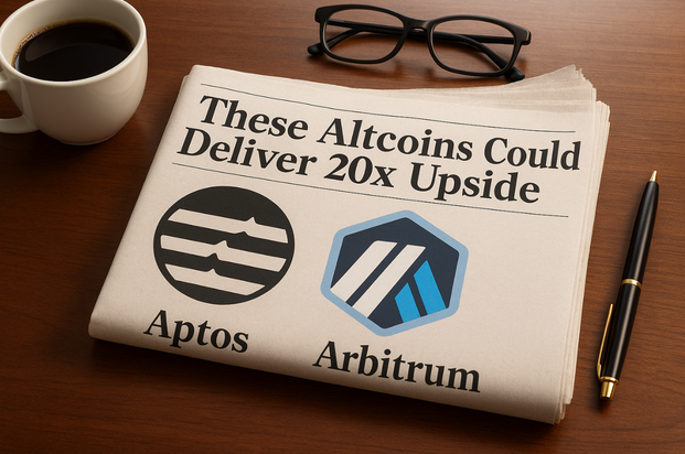 Aptos and Arbitrum Under $5 — Analysts Predict These Altcoins Could Deliver 20x ROI Upside