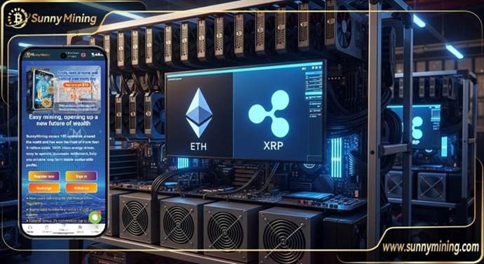 Turn Your Phone into a Crypto Miner: Sunny Mining’s New App Supports ETH & XRP