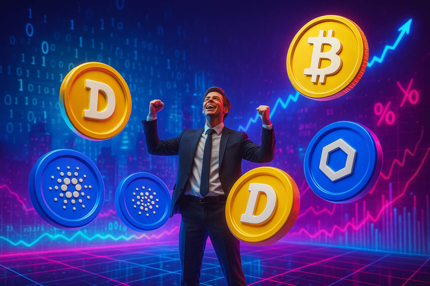 Bitcoin ETF Flows Return as DOGE, Cardano, and LINK Lead Before November