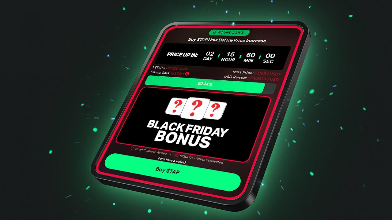Black Friday Crypto Presale Showdown: Why Digitap ($TAP) is a Safer Bet Than BlockchainFX