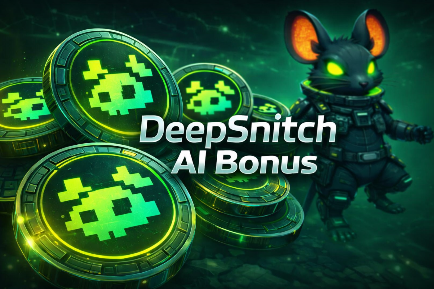 DeepSnitch AI Bonus: 300% Presale Bonus Amplifies 1000x ROI Target as Pepenode and LivLive Aim to Keep Up