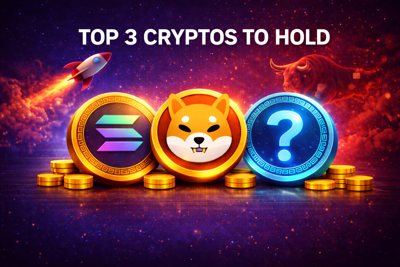 3 Top Cryptos to Hold for the Coming Market Rebound