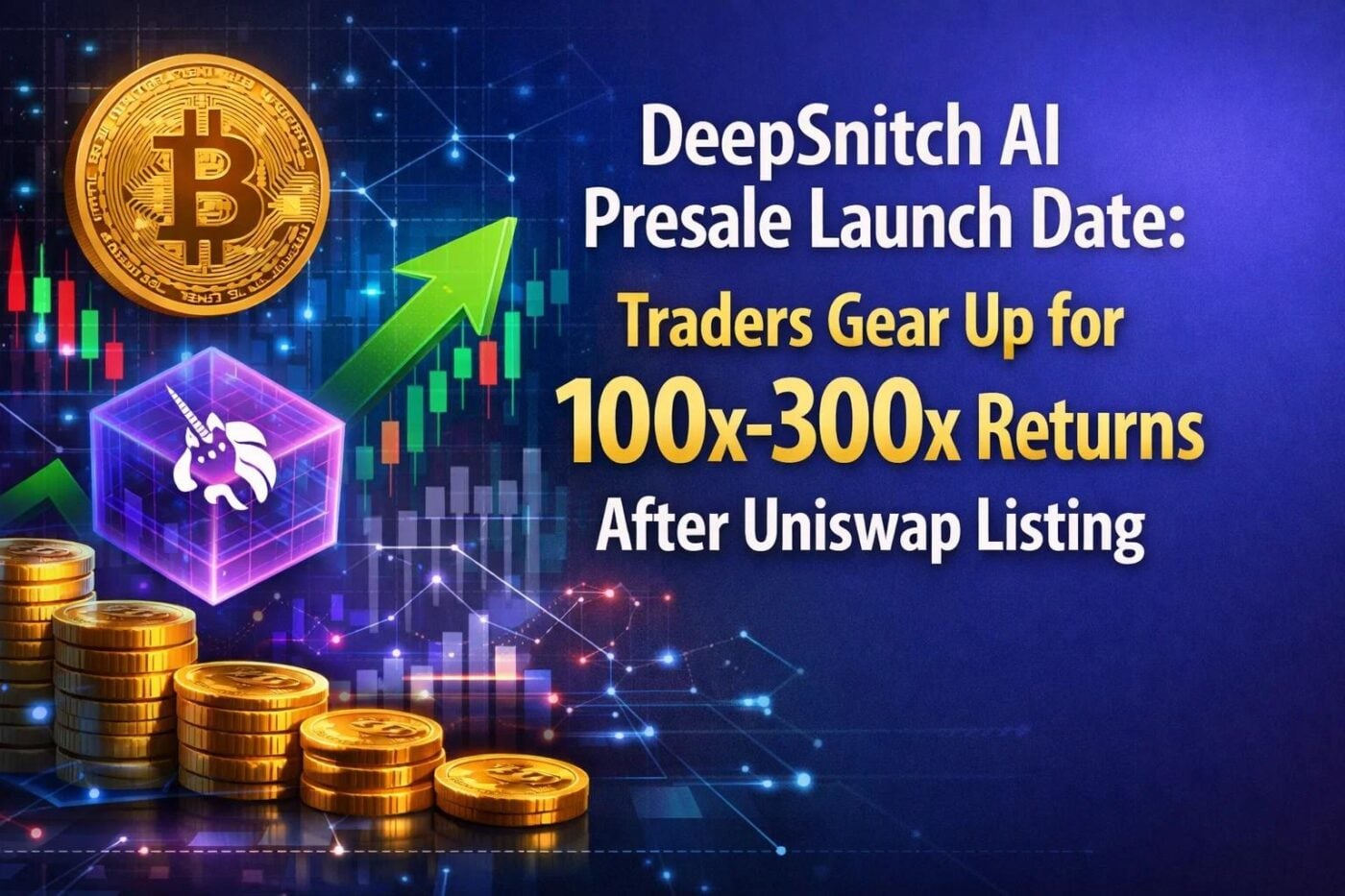 DeepSnitch AI Presale Launch Date: Traders Gear Up for 100x-300x Returns After Uniswap Listing, HEXY Raises $700K, SUBBD Onboards New Creators
