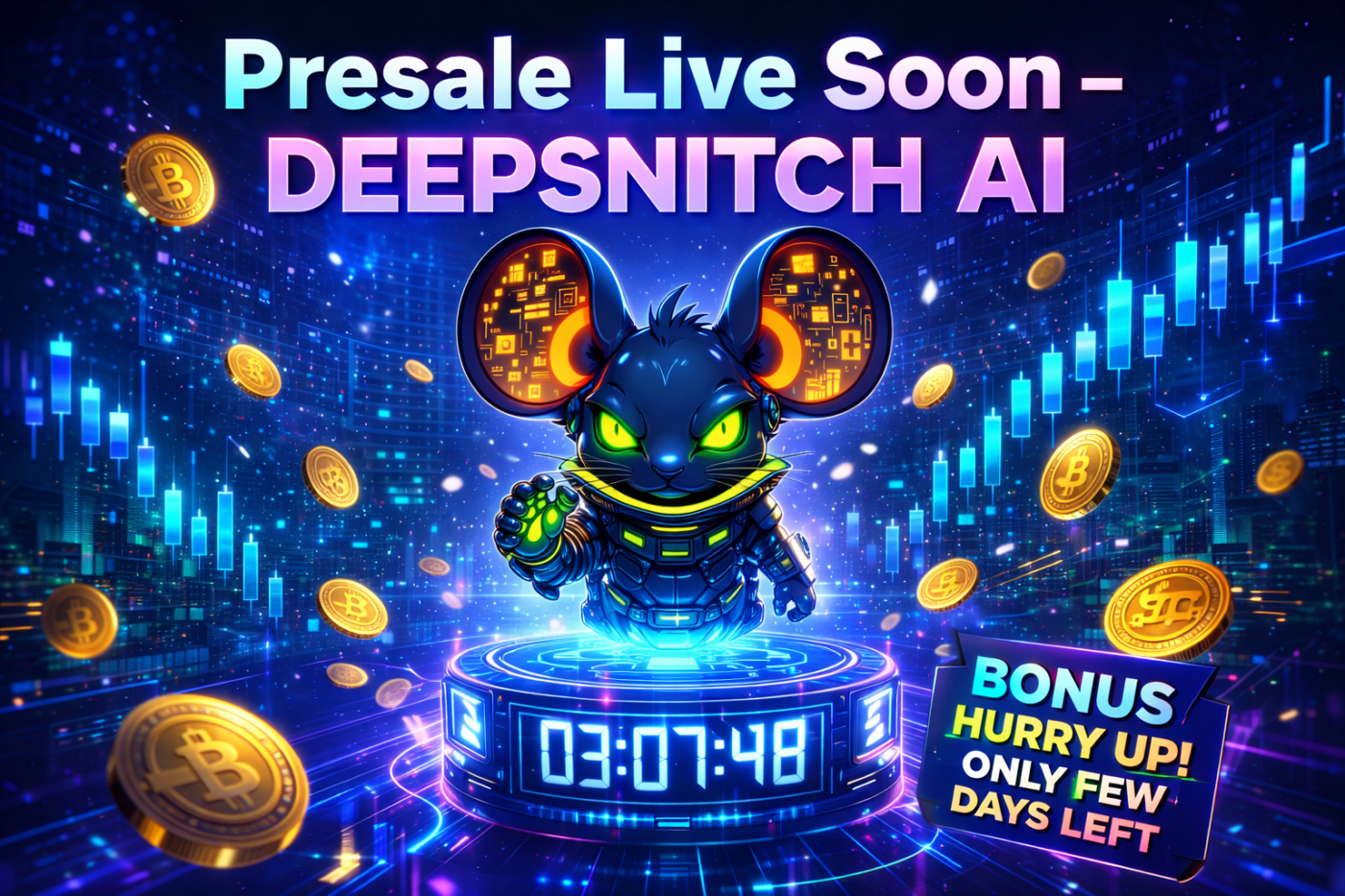 DeepSnitch AI Bonus: Hurry Up, Only a Few Days Left! The Bull Run Every Trader Has Been Waiting For Finally Has a Starting Gun