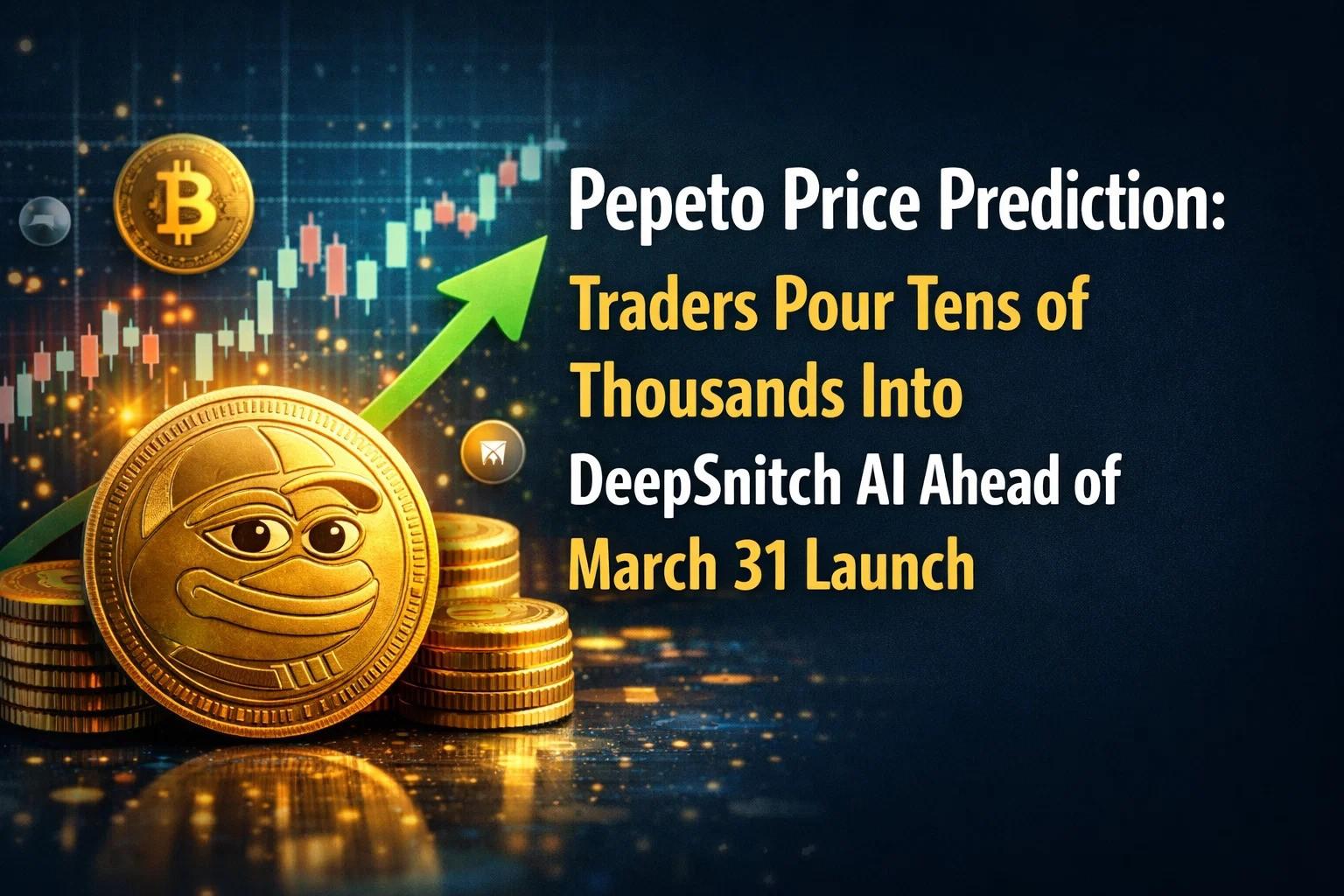 Pepeto Price Prediction: Traders Pour Tens of Thousands Into DeepSnitch AI To Boost Their Gains After March 31, PEPETO Investors Fear a Slow Fade