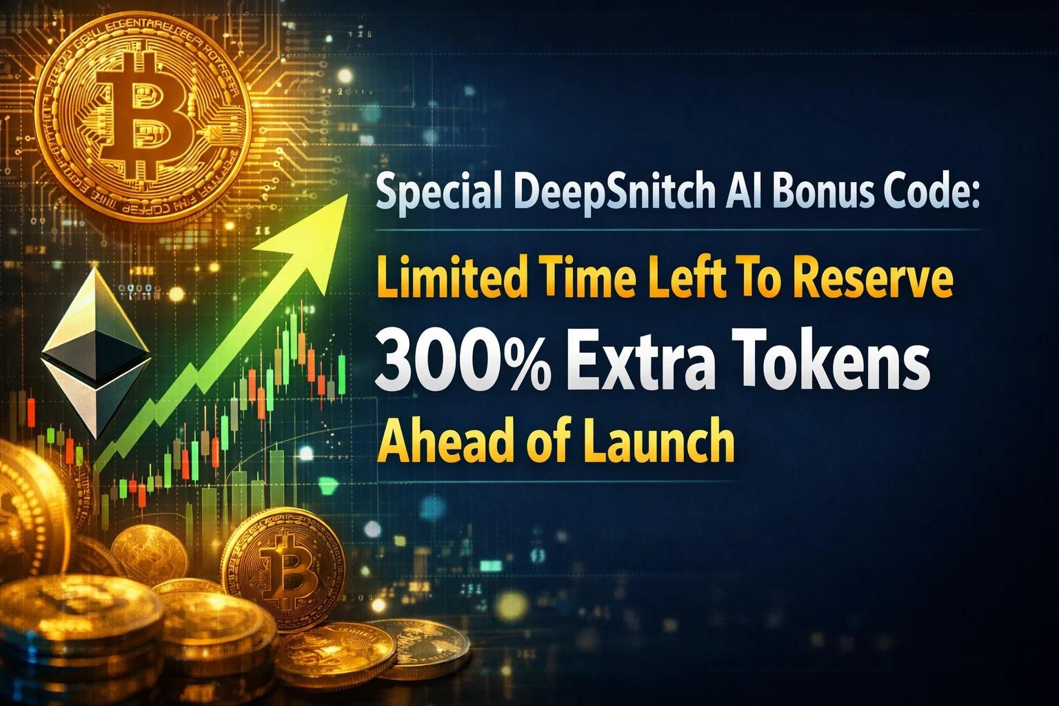 Special DeepSnitch AI Bonus Code: Limited Time Left To Reserve 300% ...