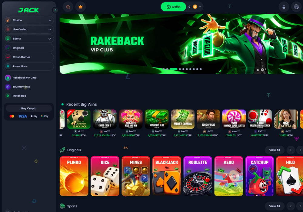 Jack Homepage