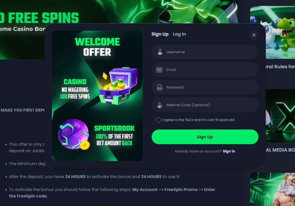How to Signup