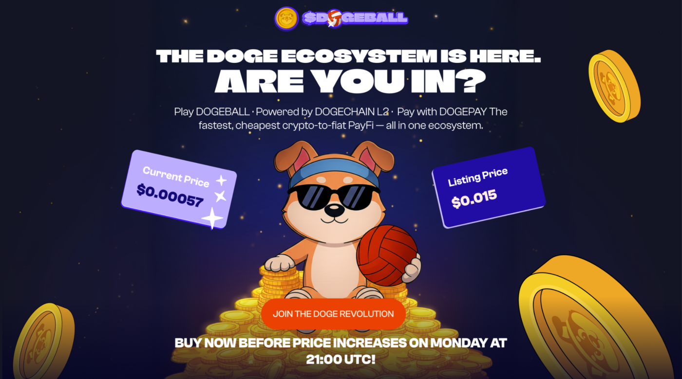 Stage 4 DOGEBALL Presale At $0.0006: Why Early Buyers See It As One Of The Best Cryptos To Hold In 2026 Before Prices Jump