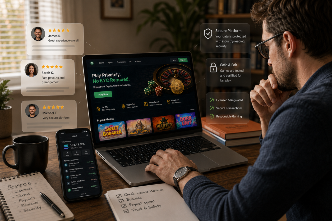 Privacy Without Protection? The Real Trade-Offs of No-KYC Crypto Gambling