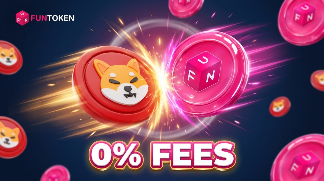 FUNToken Adds Support for SHIB, Expanding Access to the Growing $FUN Ecosystem
