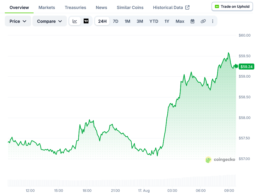Hyperliquid (HYPE) Price: RWA Wallets Hit 169K As Traders Eye $60 Target