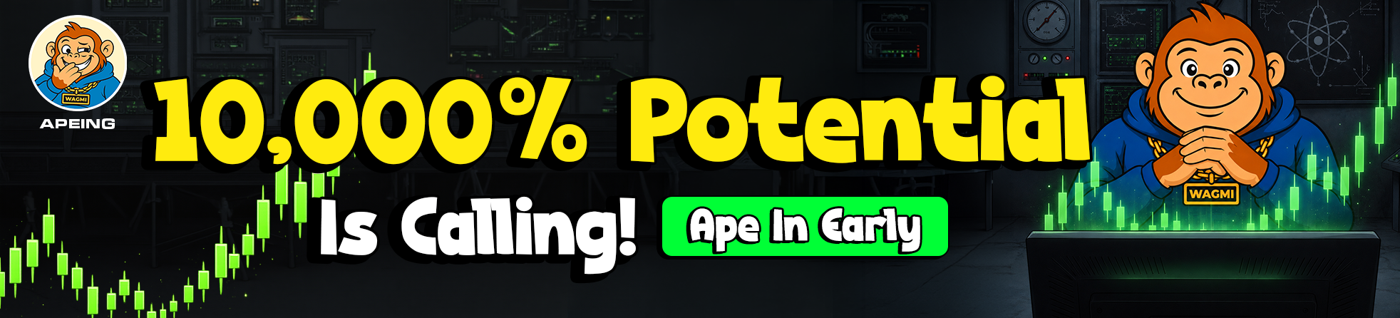 Missed SHIB and PEPE’s Biggest Moves? Apeing Could Be Your Early Look at the Next 100x Crypto With 10,000% Gains Expected