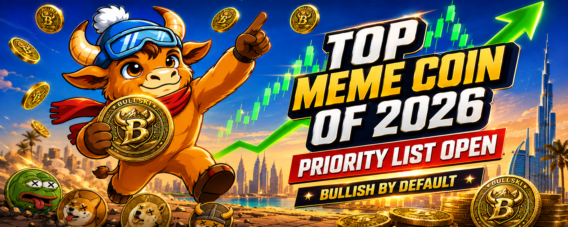 Token Presale Mechanics: How $BULLSKI’s Sixteen Rungs Climb to $0.0025